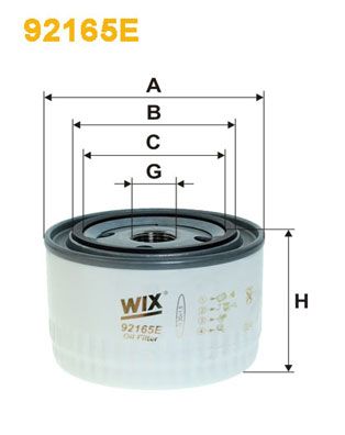 WIX FILTERS Гидрофильтр, автоматическая коробка передач 92165E